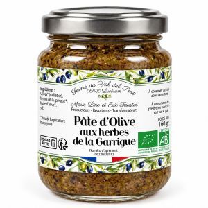 P�te d'Olive aux herbes de la Garrigue'Bio'